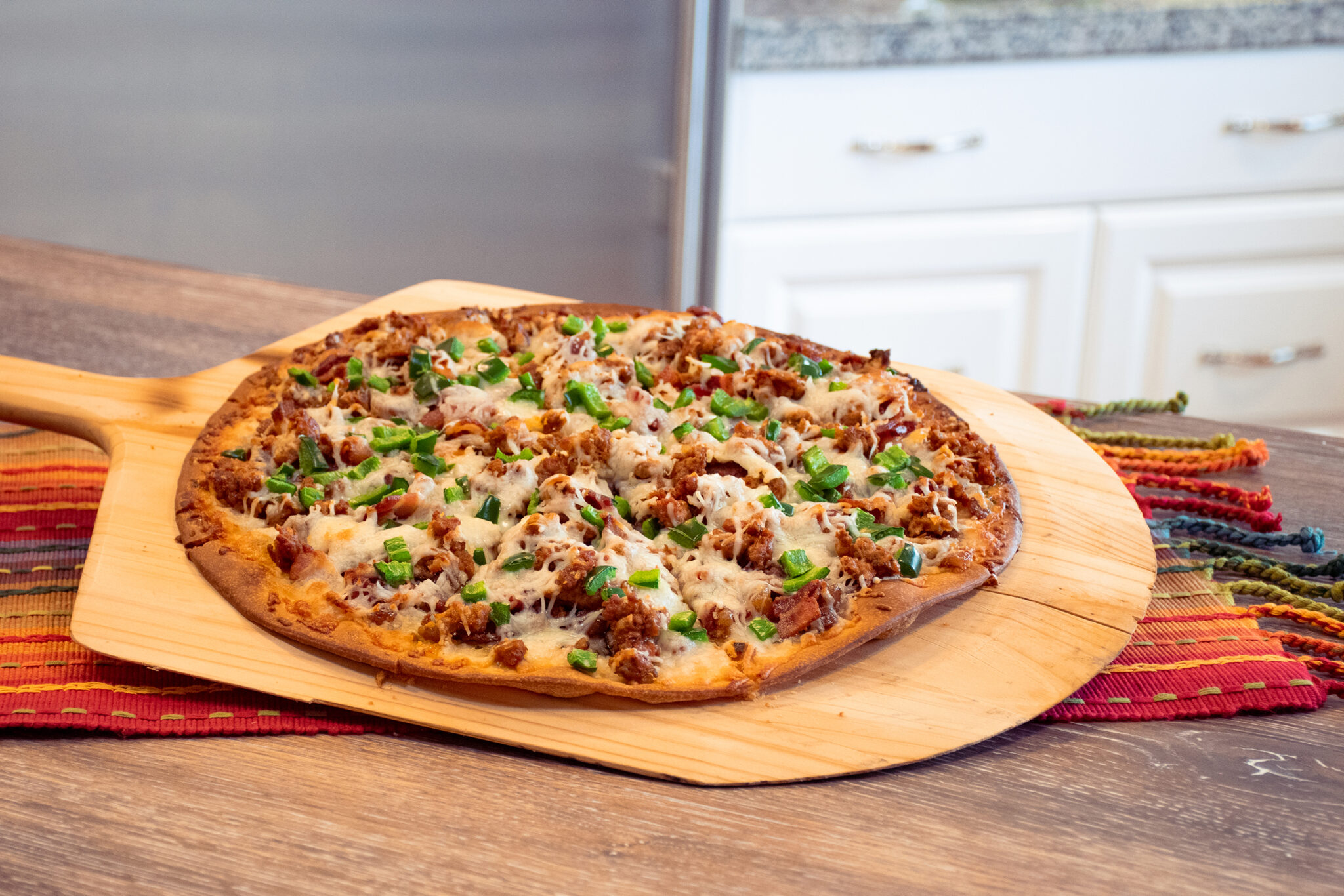 Orange MarmaladeChorizo Pizza McCutcheons