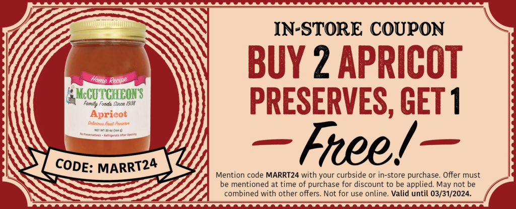 Monthly Coupons | McCutcheons