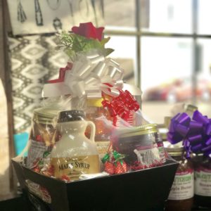 McCutcheon's preserve, syrup, and mix gift baskets
