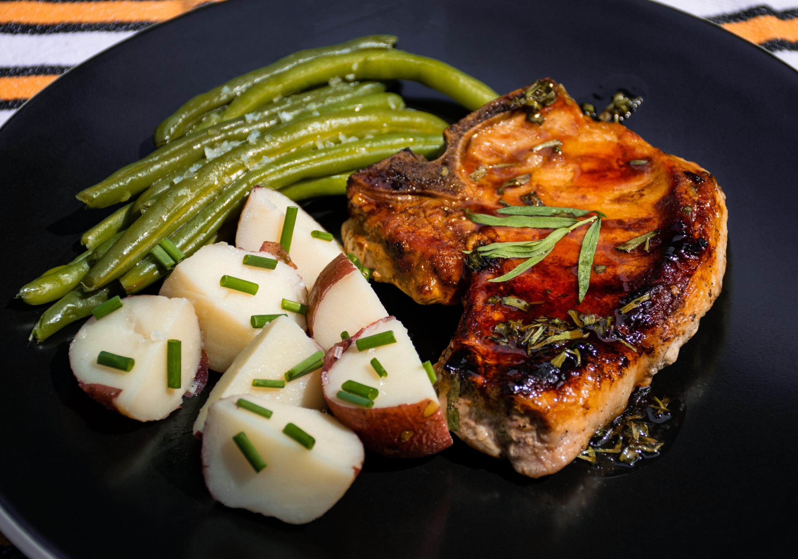 pork chops with currant jelly