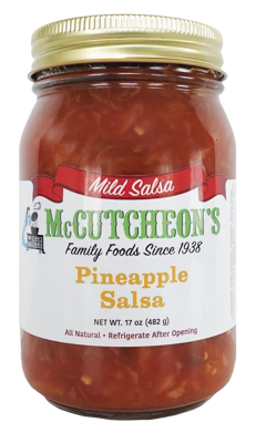 17oz Jar of McCutcheon's Pineapple Salsa