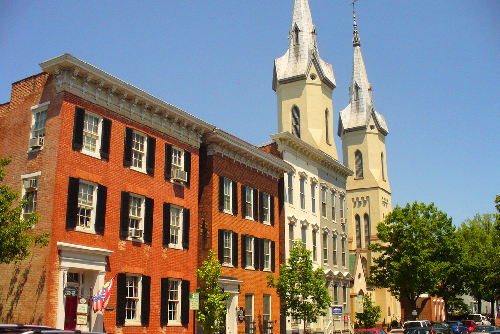 Downtown Frederick, MD in 2016